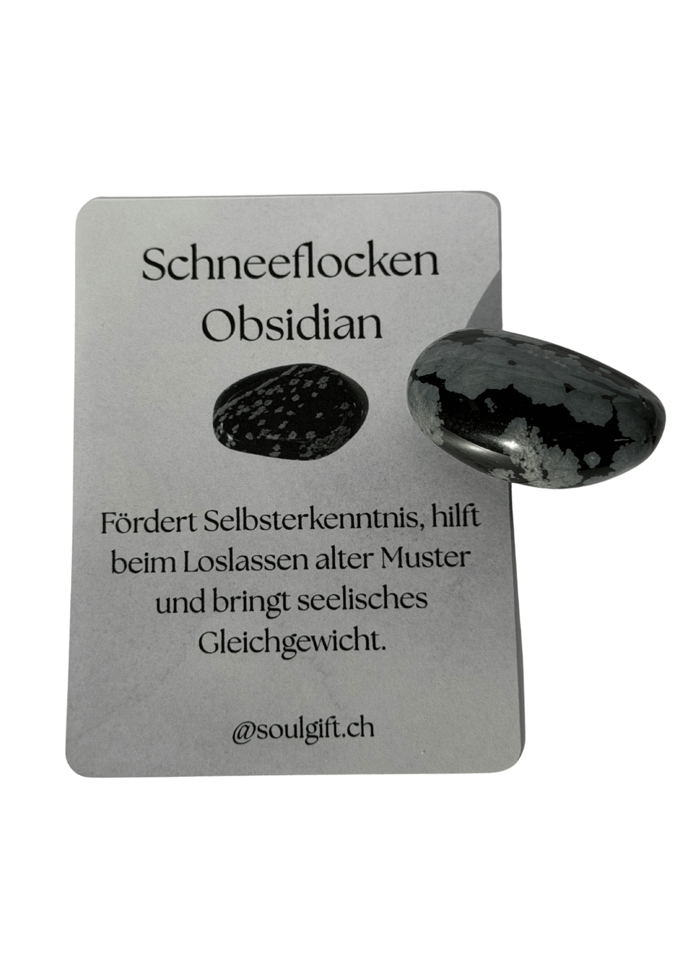 Schneeflocken Obsidian