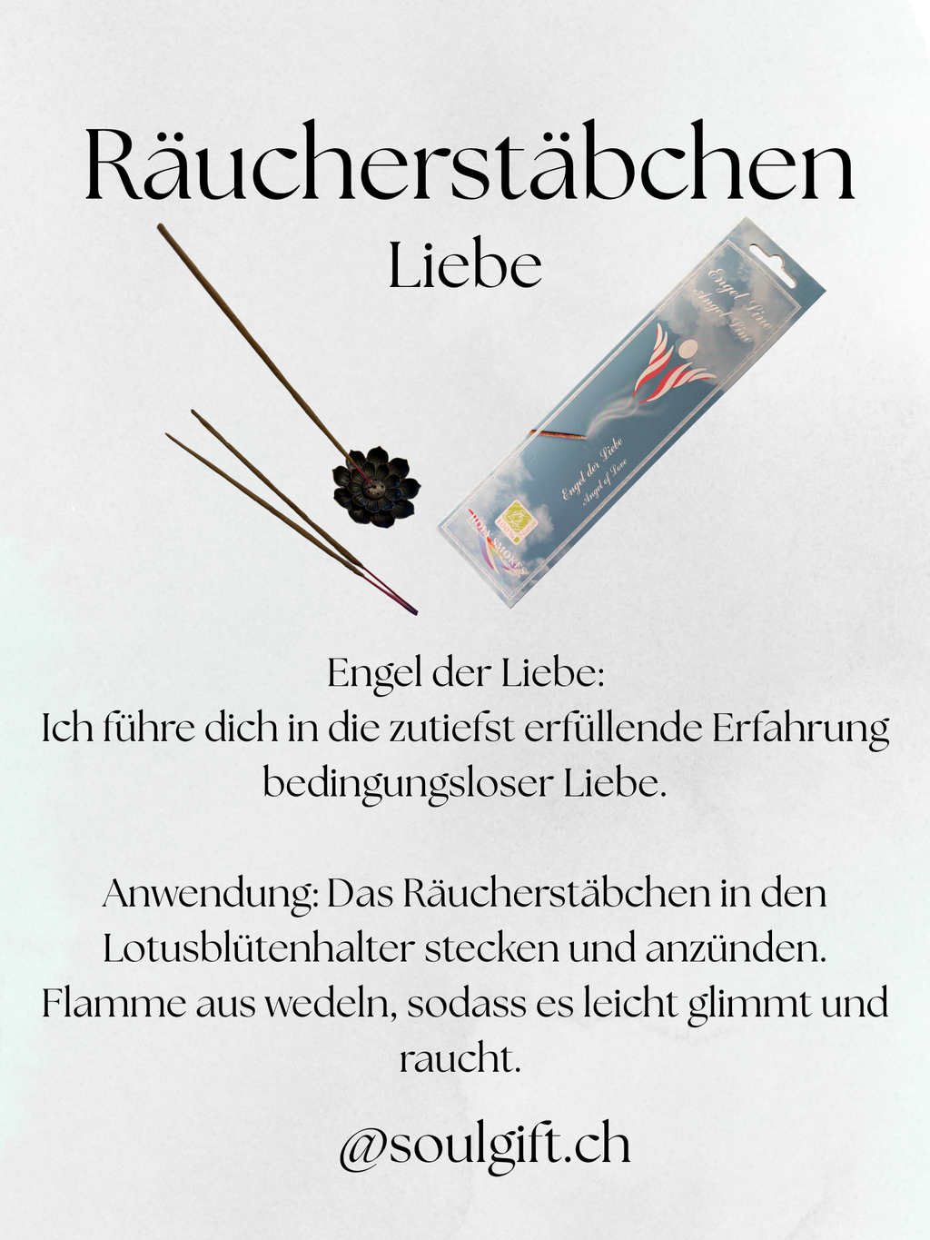 Räucherstäbchen Liebe