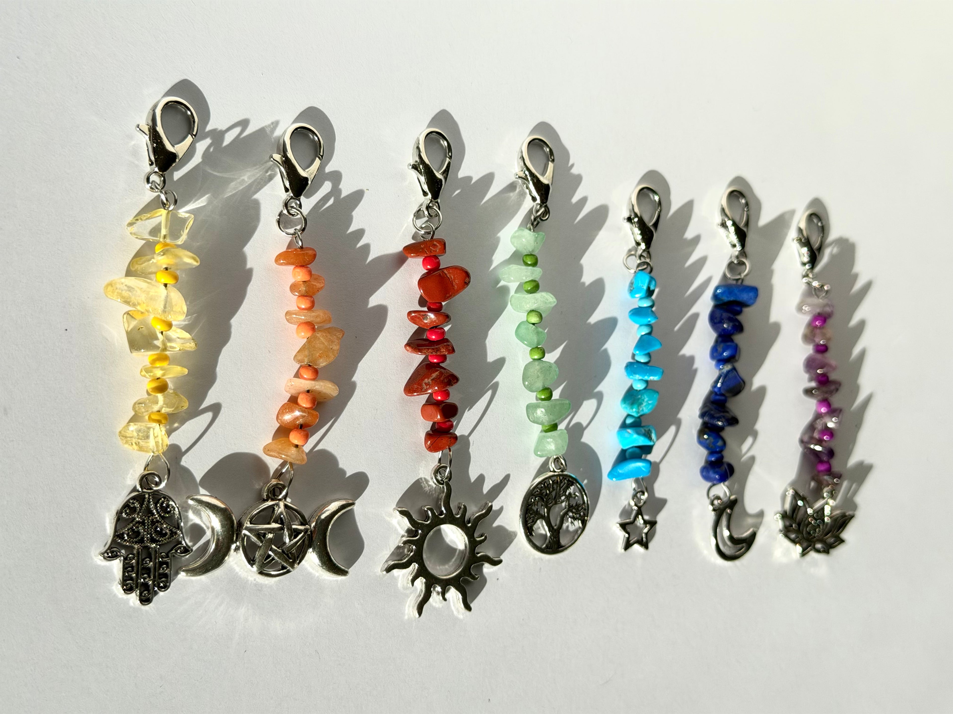 Anhänger Edelstein mit Symbol