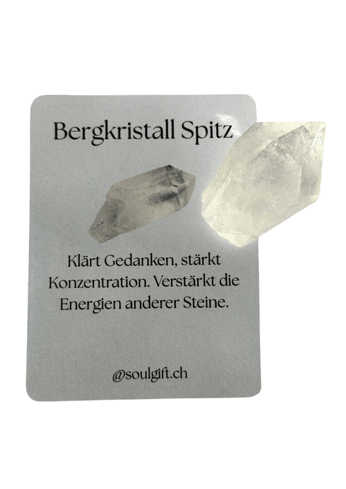 Bergkristall Spitz