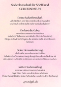 Seelenbotschaft