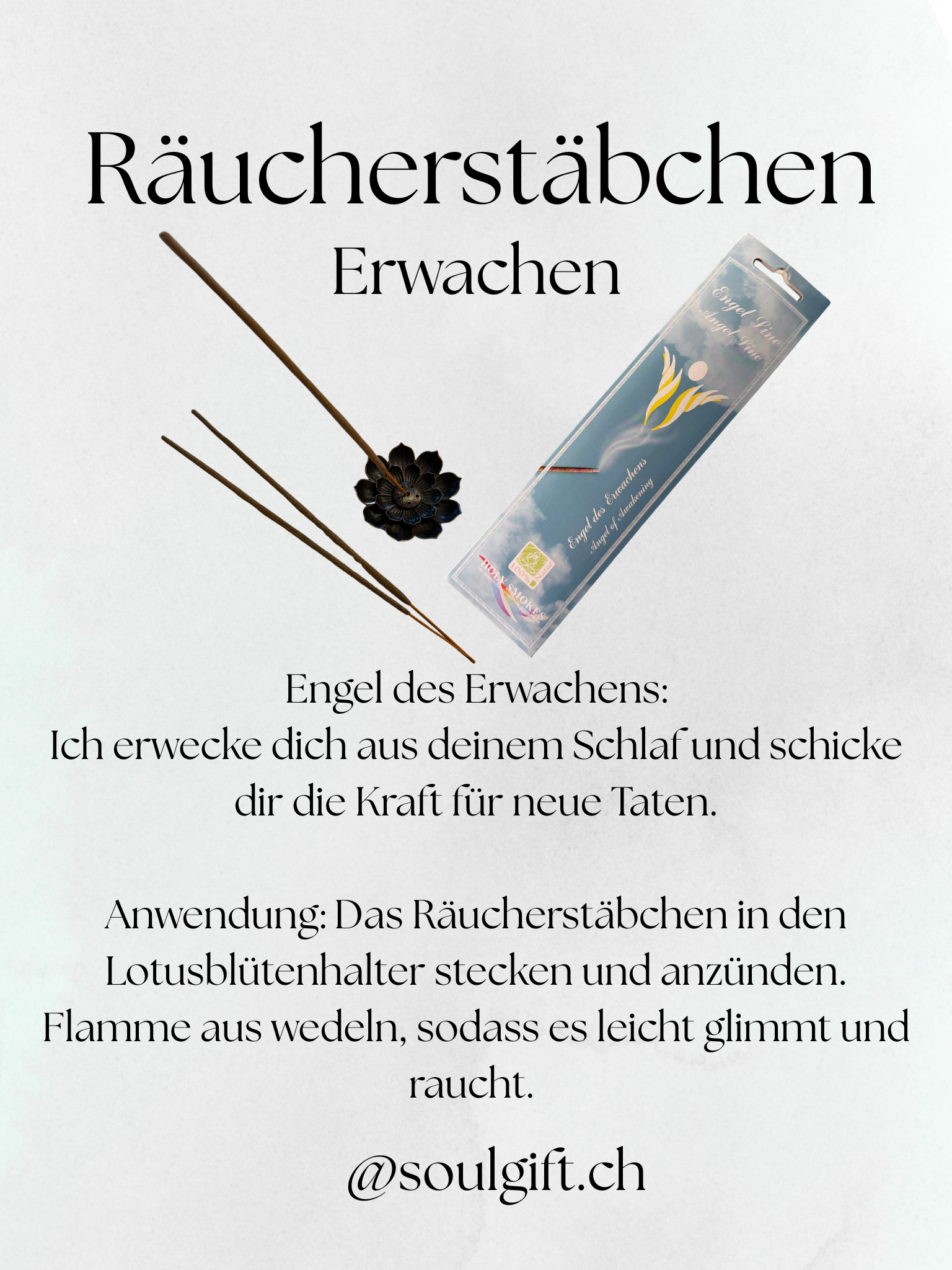 Räucherstäbchen Erwachen