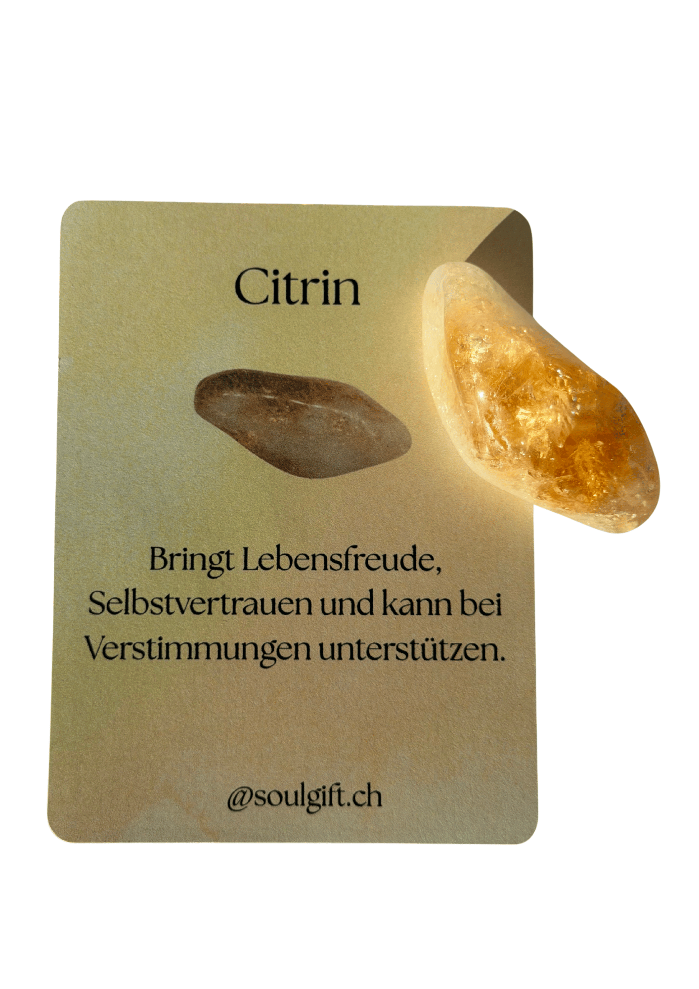 Citrin gebrannt