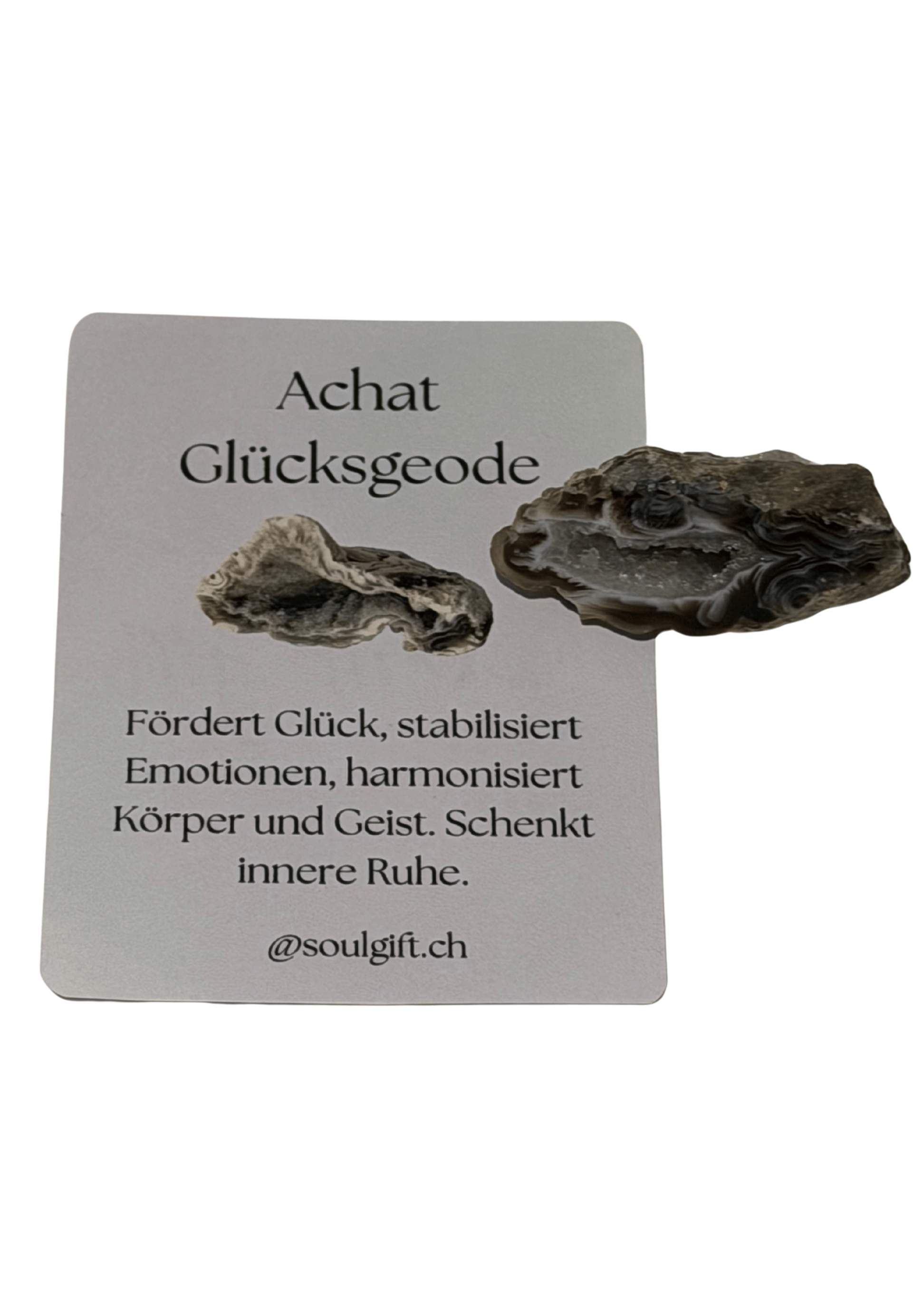Achat Glücksgeode
