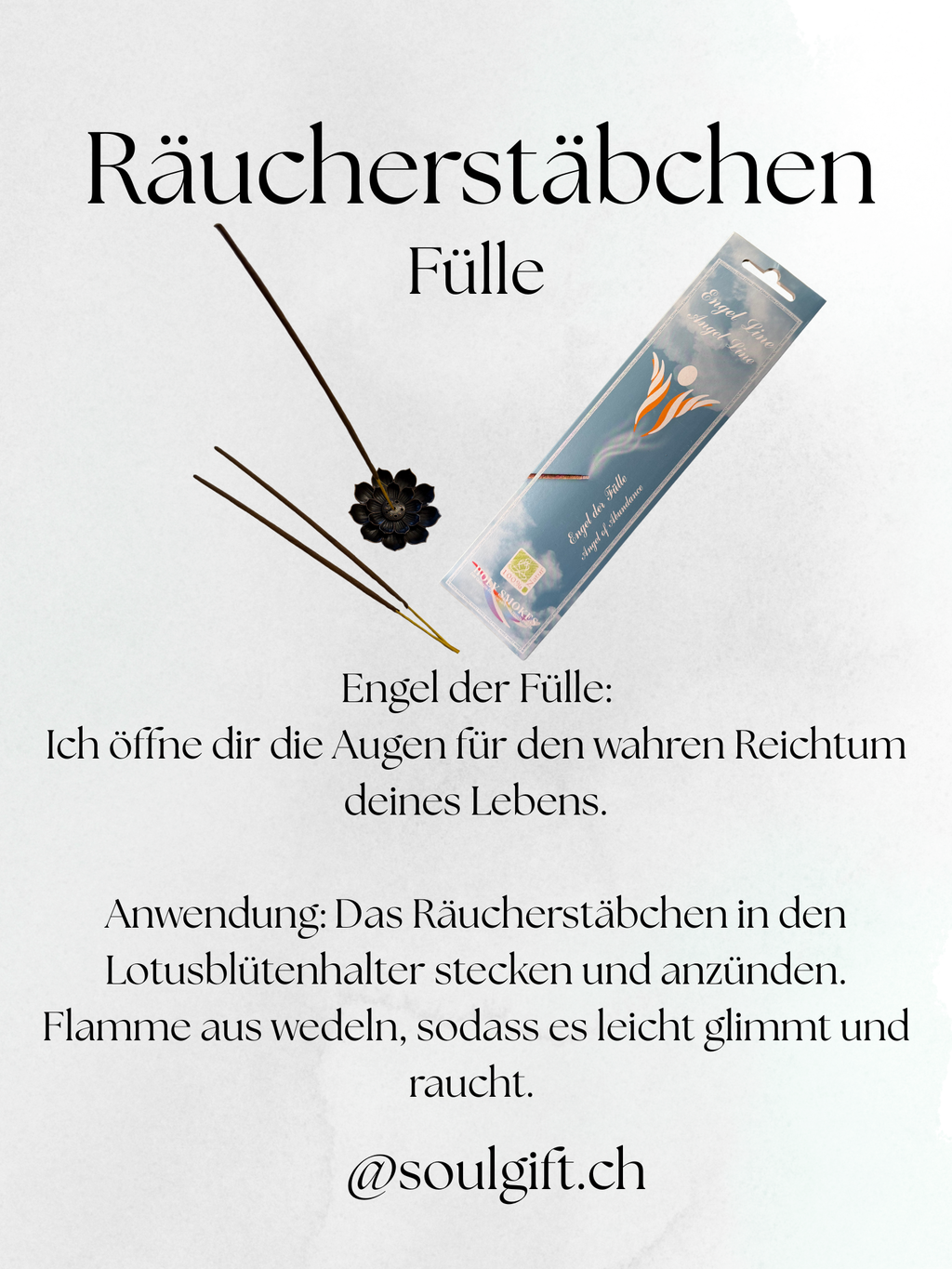 Räucherstäbchen Fülle